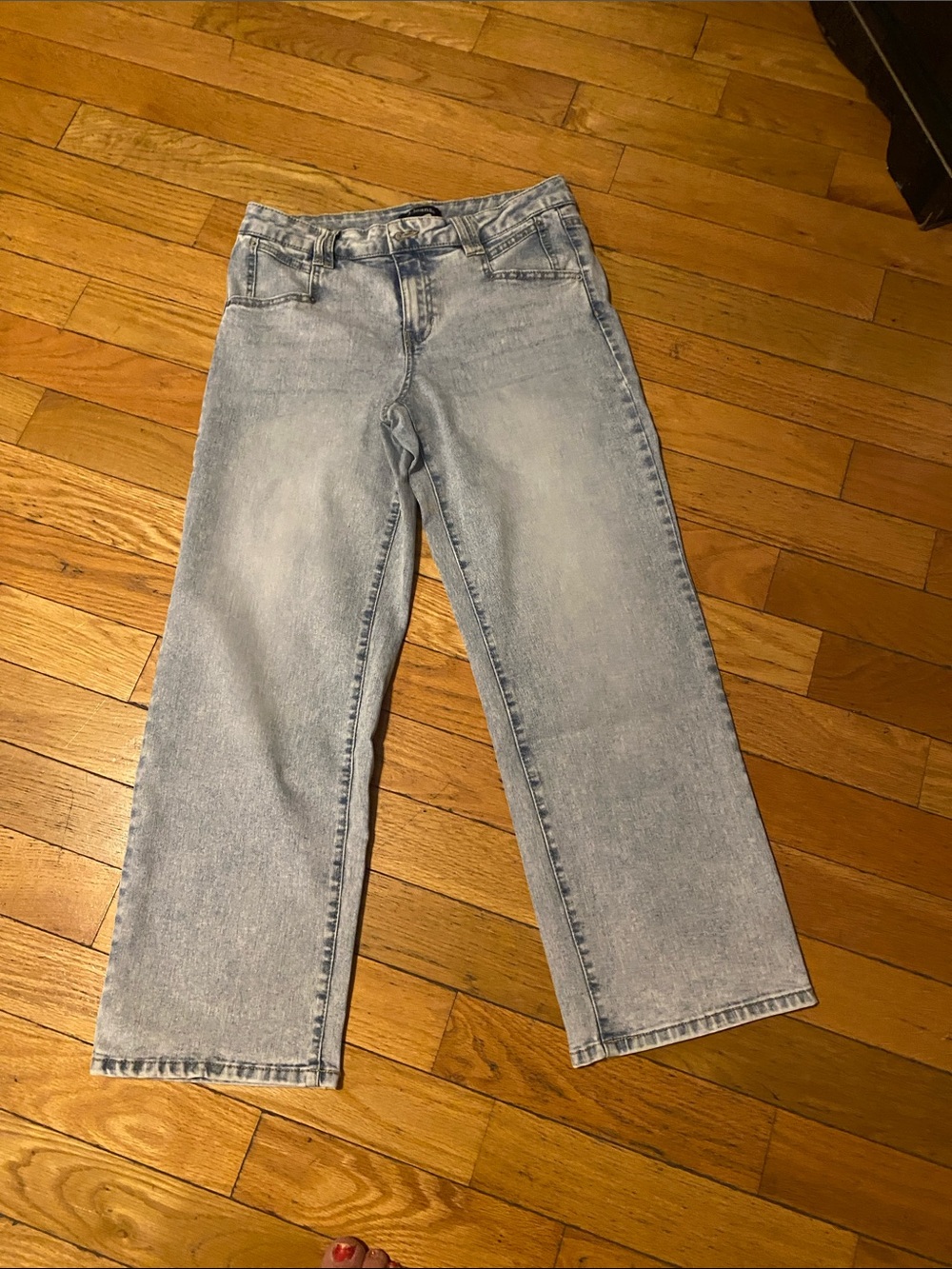 d. jeans Light Blue Wide Leg Jeans